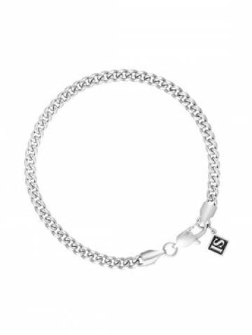 ICED STUFF Браслет Miami Cuban Link Біле золото ICED STUFF Браслет Miami Cuban Link Біле золото