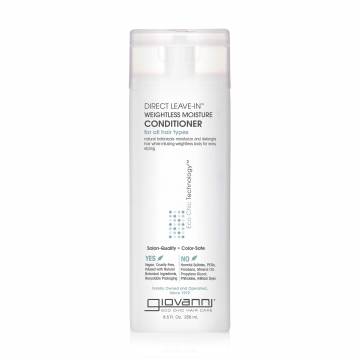 Увлажняющий несмываемый кондиционер Giovanni Eco Chic Technology Weightless Moisture Conditioner для всех типов волос, 250 мл Увлажняющий несмываемый кондиционер Giovanni Eco Chic Technology Weightless Moisture Conditioner для всех типов волос, 250 мл