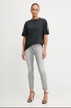 Хлопковая футболка Pinko