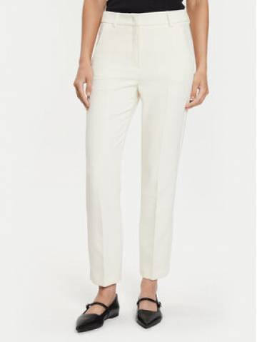 Weekend Max Mara Штани з тканини Freda 2425136031 Écru Regular Fit Weekend Max Mara Штани з тканини Freda 2425136031 Écru Regular Fit