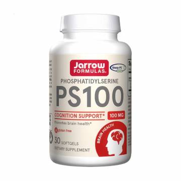 Фосфатидилсерин Jarrow Formulas Phosphatidylserine PS100, 100 мг, 60 гелевых капсул Фосфатидилсерин Jarrow Formulas Phosphatidylserine PS100, 100 мг, 60 гелевых капсул