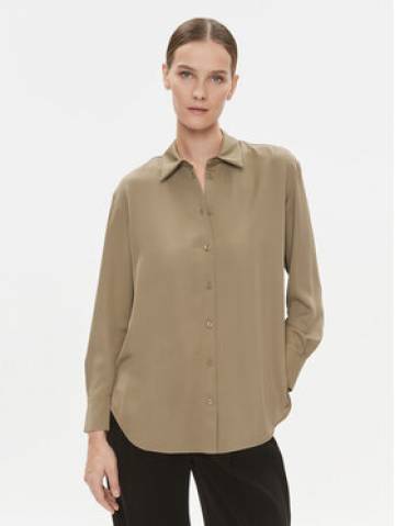 Calvin Klein Сорочка K20K205682 Коричневий Relaxed Fit Calvin Klein Сорочка K20K205682 Коричневий Relaxed Fit