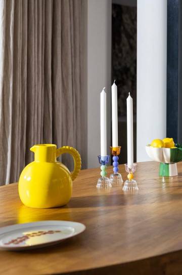 Кувшин &k amsterdam Jug Perle Yellow