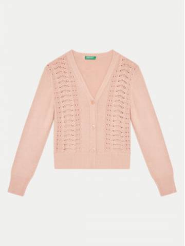 United Colors Of Benetton Кардиган 1370C601Q Рожевий Regular Fit United Colors Of Benetton Кардиган 1370C601Q Рожевий Regular Fit