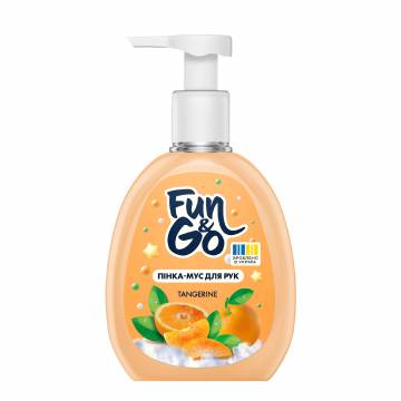 Пенка-мусс для рук Fun & Go Tangerine, 300 мл Пенка-мусс для рук Fun & Go Tangerine, 300 мл