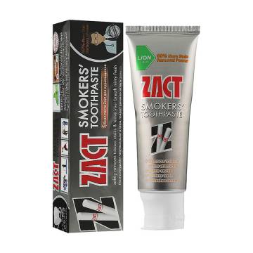 Зубная паста LION Thailand Zact Smokers для курильщиков, 100 г