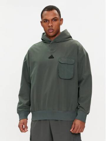 adidas Світшот City Escape IR5182 Зелений Loose Fit adidas Світшот City Escape IR5182 Зелений Loose Fit
