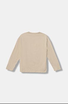 Хлопковый детский лонгслив Emporio Armani