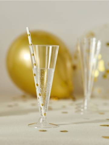 Келихи, 8 шт. - білий