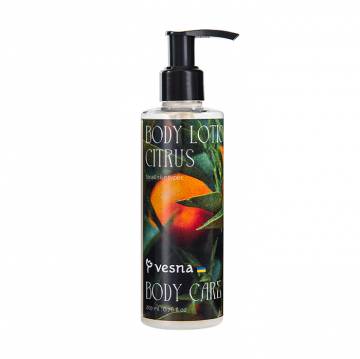 Лосьон для тела Vesna Body Care Body Lotion Citrus Цитрус, 200 мл Лосьон для тела Vesna Body Care Body Lotion Citrus Цитрус, 200 мл