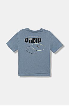 Детская хлопковая футболка Puma ESS LOGO LAB Relaxed Execution Tee B