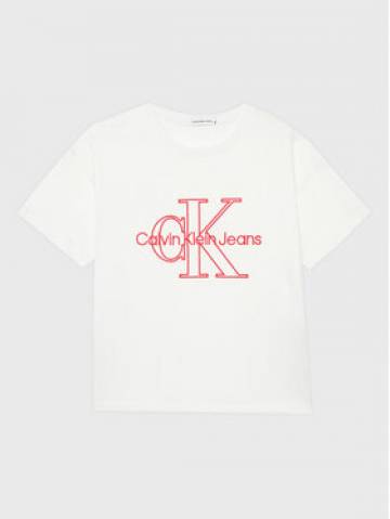 Calvin Klein Jeans Футболка Monogram IG0IG01944 Білий Regular Fit Calvin Klein Jeans Футболка Monogram IG0IG01944 Білий Regular Fit
