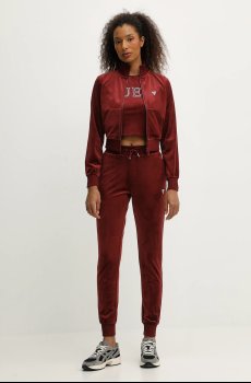 Кофта из велюра Guess COUTURE