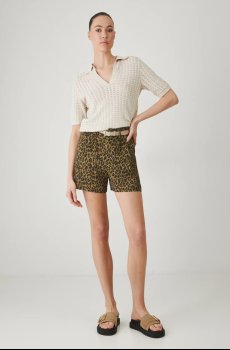 Шорты с примесью льна Medicine