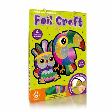 Набор для творчества Vladi Toys Foil Craft Birds, от 3 лет (VT4433-12) Набор для творчества Vladi Toys Foil Craft Birds, от 3 лет (VT4433-12)