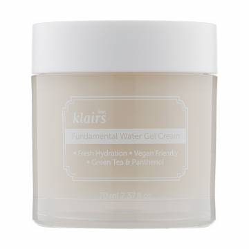 Антиоксидантный гель для лица Dear Klairs Fundamental Water Gel Cream, 70 мл Антиоксидантный гель для лица Dear Klairs Fundamental Water Gel Cream, 70 мл