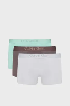 Мужские боксеры (3 шт) TRUNK Разноцветный S Calvin Klein LV00NB4192