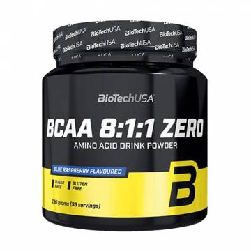 Аминокислоты BioTech USA BCAA 8:1:1 Zero Голубая малина, в порошке, 250 г Аминокислоты BioTech USA BCAA 8:1:1 Zero Голубая малина, в порошке, 250 г