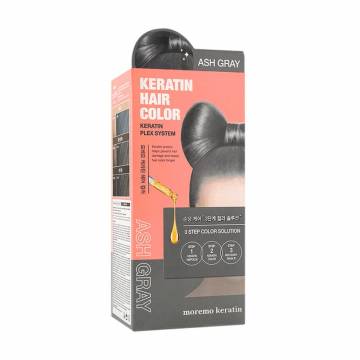 Краска для волос Moremo Keratin Hair Color, Ash Gray, 120 г Краска для волос Moremo Keratin Hair Color, Ash Gray, 120 г