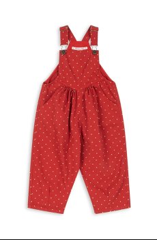 Детские хлопковые брюки Konges Sløjd NOLA OVERALLS GOTS