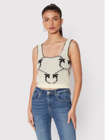 Pinko Топ Laurie 1G17WV A007 Бежевий Regular Fit Pinko Топ Laurie 1G17WV A007 Бежевий Regular Fit