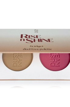 Палетка для макияжа DUST+CREAM Rise N Shine Dual Face Palette, Bridget, 10 г