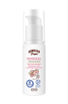 Уценка! Солнцезащитное молочко для тела Hawaiian Tropic Mineral Skin Nourishing Milk SPF 30, 50 мл