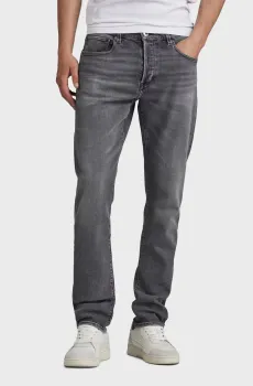 Мужские серые джинсы 3301 slim Серый 33-34 G-Star RAW 51001,D554