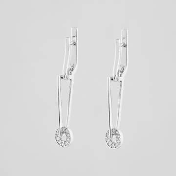 Серебряные серьги Minimal 2988р Серебряные серьги Minimal 2988р