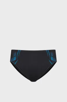 Мужские черные плавки POSEIDONIA SWIM BRIEFS Черный 80 Arena 009075-508