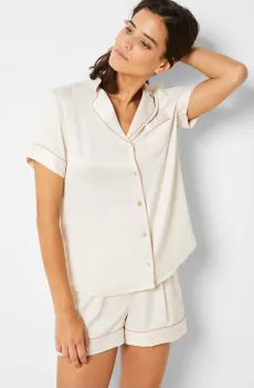 Женские белые шорты GIA Белый L Etam 6542952