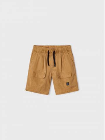 Mayoral Шорти з тканини 3237 Бежевий Regular Fit Mayoral Шорти з тканини 3237 Бежевий Regular Fit