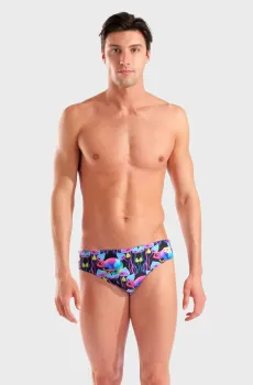 Мужские плавки с узором MULTI CHAMELEONS SWIM BRIEFS Разноцветный 95 Arena 010212-550