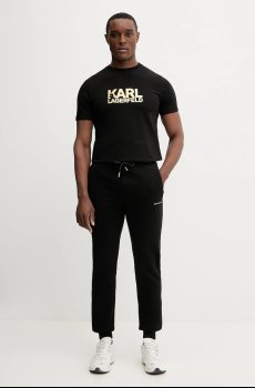 Хлопковая футболка Karl Lagerfeld