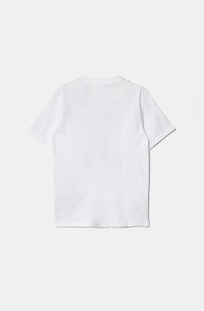 Детская хлопковая футболка Guess