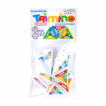 Развивающая игра Maximus Тримино Веселые фрукты, в пакете, 24*12 см, 24 элемента, от 3 лет (5497) Развивающая игра Maximus Тримино Веселые фрукты, в пакете, 24*12 см, 24 элемента, от 3 лет (5497)
