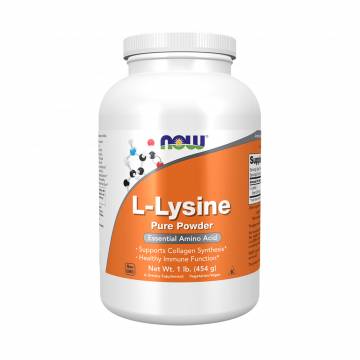 L-лизин NOW foods L-Lysine в порошке, 454 г L-лизин NOW foods L-Lysine в порошке, 454 г