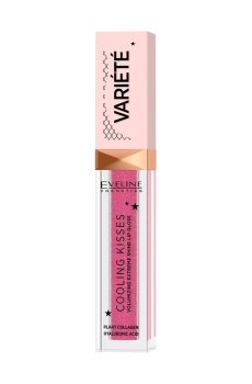 Блеск для губ Eveline Cosmetics Variete Cooling Kisses с охлаждающим эффектом, 06 Amazing Kiss, 6.8 мл