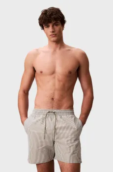 Мужские плавательные шорты в полоску MEDIUM DRAWSTRING Разноцветный L Calvin Klein LV00N61040