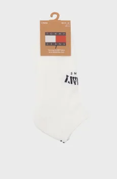 Белые носки (2 пары) SNEAKER TOMMY Белый 39-42 Tommy Hilfiger 701242196