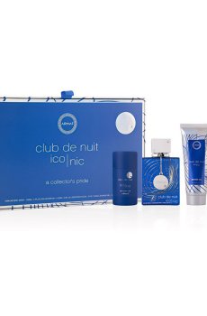 Парфюмированный набор мужской Armaf Club De Nuit Blue Iconic, 4 продукта