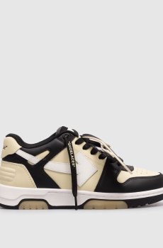 Кожаные кроссовки Out Of Office с тиснением логотипа