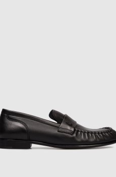 Черные кожаные лоферы Ellis
