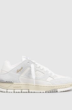 Белые кожаные кроссовки Area Lo