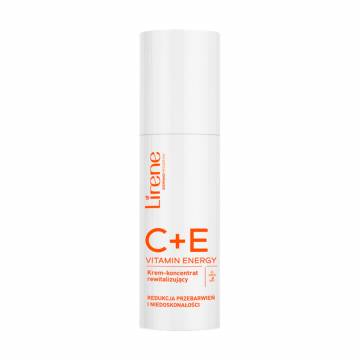 Восстанавливающий крем-концентрат для лица Lirene C+E Vitamin Energy, 40 мл Восстанавливающий крем-концентрат для лица Lirene C+E Vitamin Energy, 40 мл