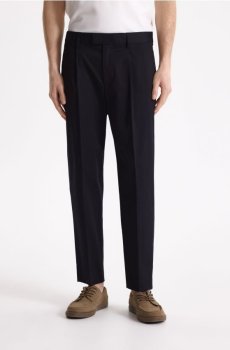 Reserved - Штани chino carrot з ліоцелом - чорний - 524HR-99X