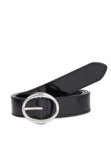 Calvin Klein Jeans Жіночий ремінь Classic Round Lthr Belt25Mm K60K611985 Чорний Calvin Klein Jeans Жіночий ремінь Classic Round Lthr Belt25Mm K60K611985 Чорний