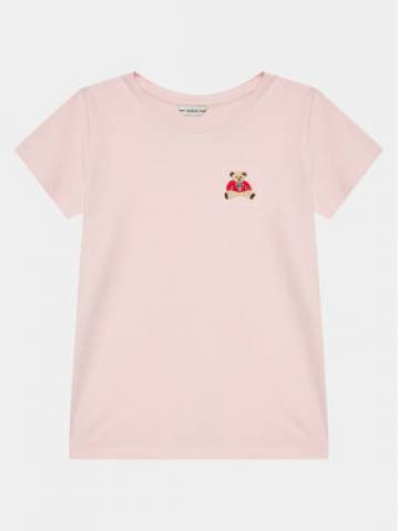 Guess Футболка J4RI44 KA0Q1 Рожевий Regular Fit Guess Футболка J4RI44 KA0Q1 Рожевий Regular Fit