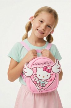 Рюкзак з 3D елементами Hello Kitty - пастельний рожевий