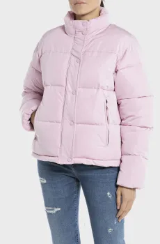 Женская розовая куртка Розовый S Replay W7808 .000.84466